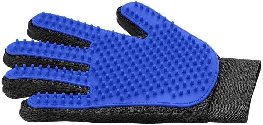 Upgrade Efficient Pet Hair Remover Gloves - Gentle Shedding Brushes for Dogs, Ca...