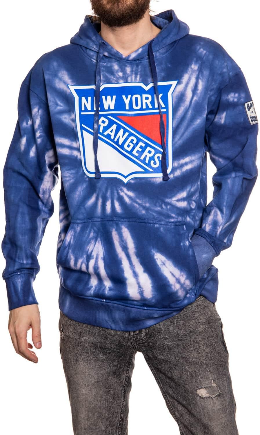 Calhoun NHL Surf & Skate Unisex Spiral Tie Dye Ultra-Soft Pullover Hoodie – The...