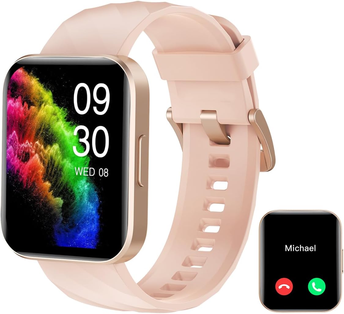 RUIMEN Smart Watch for Women Men Smart Watches with Call Function Fitness Tracke...