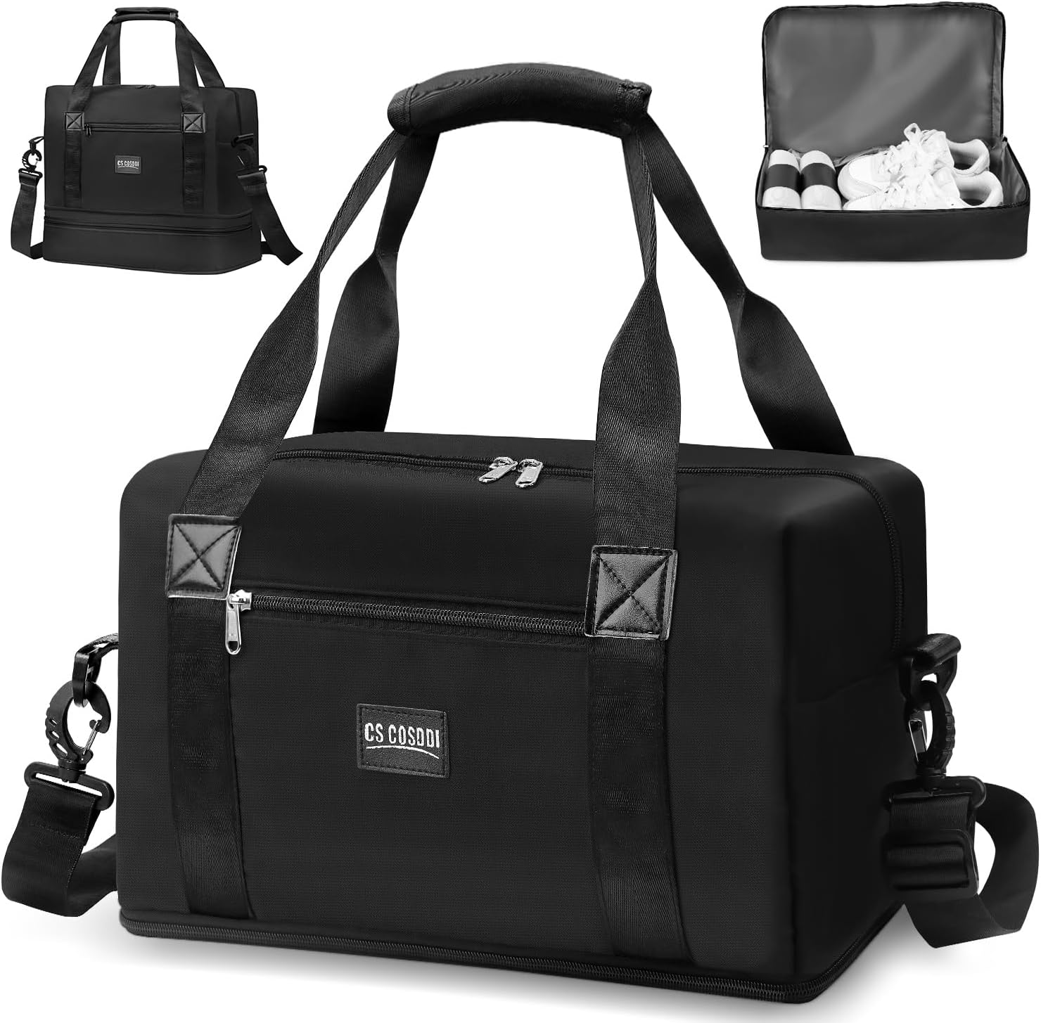 CS COSDDI Designed for Ryanair Cabin Bag 40x20x25 Underseat Carry-ons Bag, Expan...