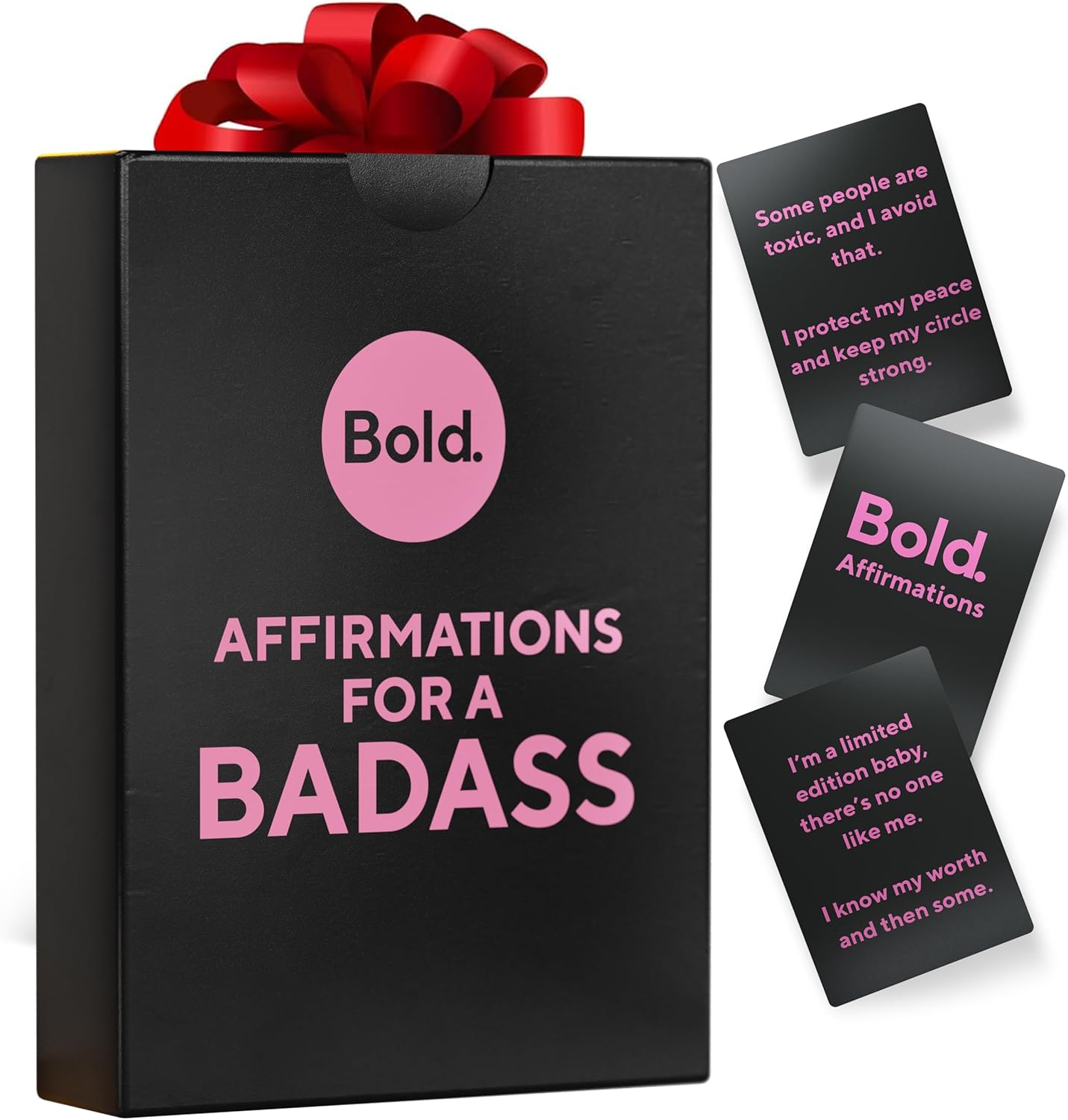 Badass Affirmation Cards - 100 Daily Motivational and Inspirational Affirmations...