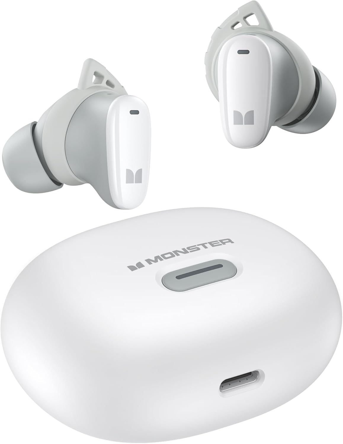 Monster N-Lite 206 Bluetooth Earbuds Wireless Earphones Bluetooth 5.4 in-Ear Ear...