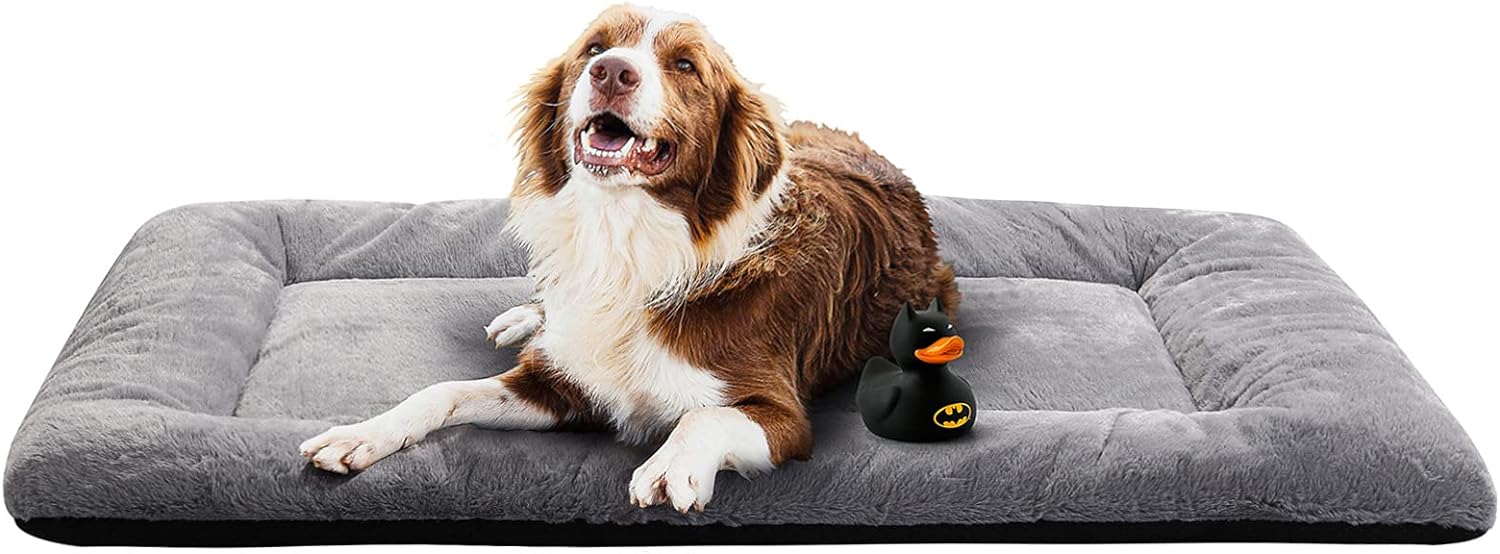 Dog Beds Crate Pad for Extra Large Dogs Fit Metal Crates,Ultra Soft Bed Washable...
