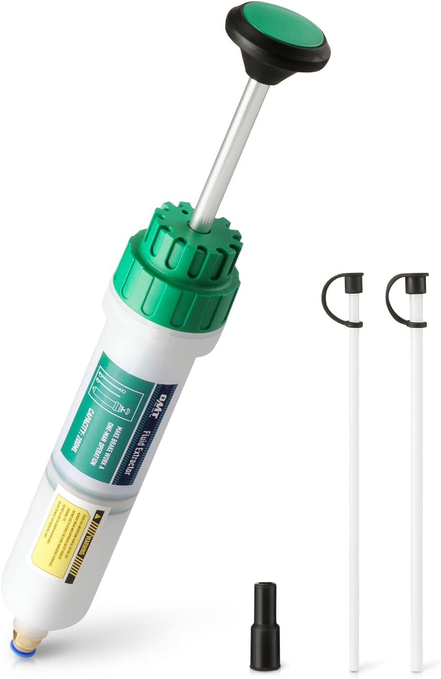 Orion Motor Tech Oil Extractor Pump, 200mL Manual Fluid Extractor for Power Stee...