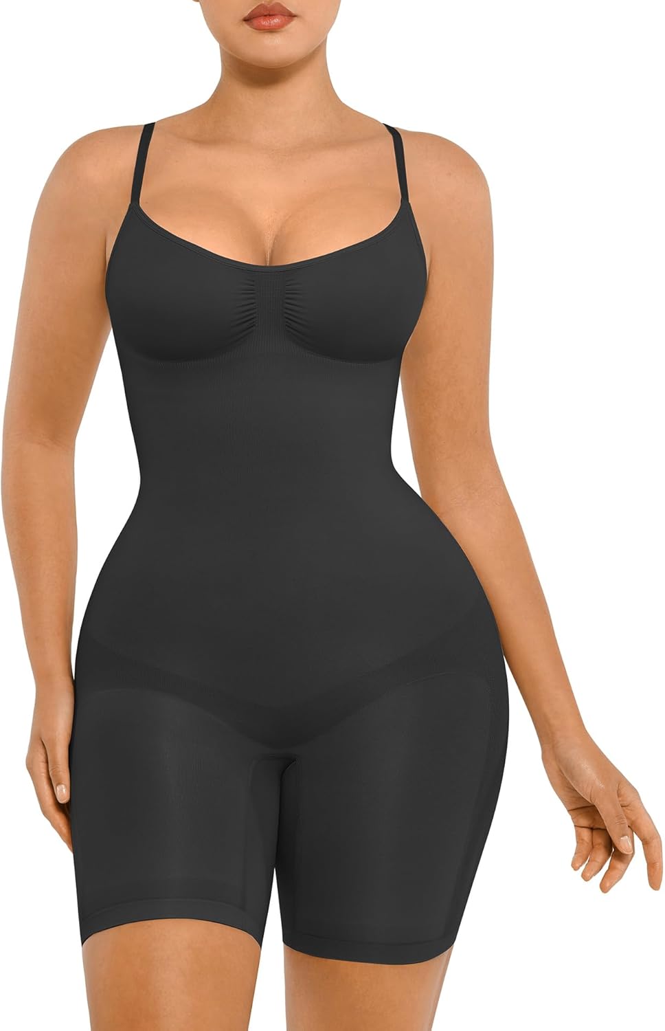 FeelinGirl Shapewear Bodysuit for Women Tummy Control Body Shaper Seamless Faja...