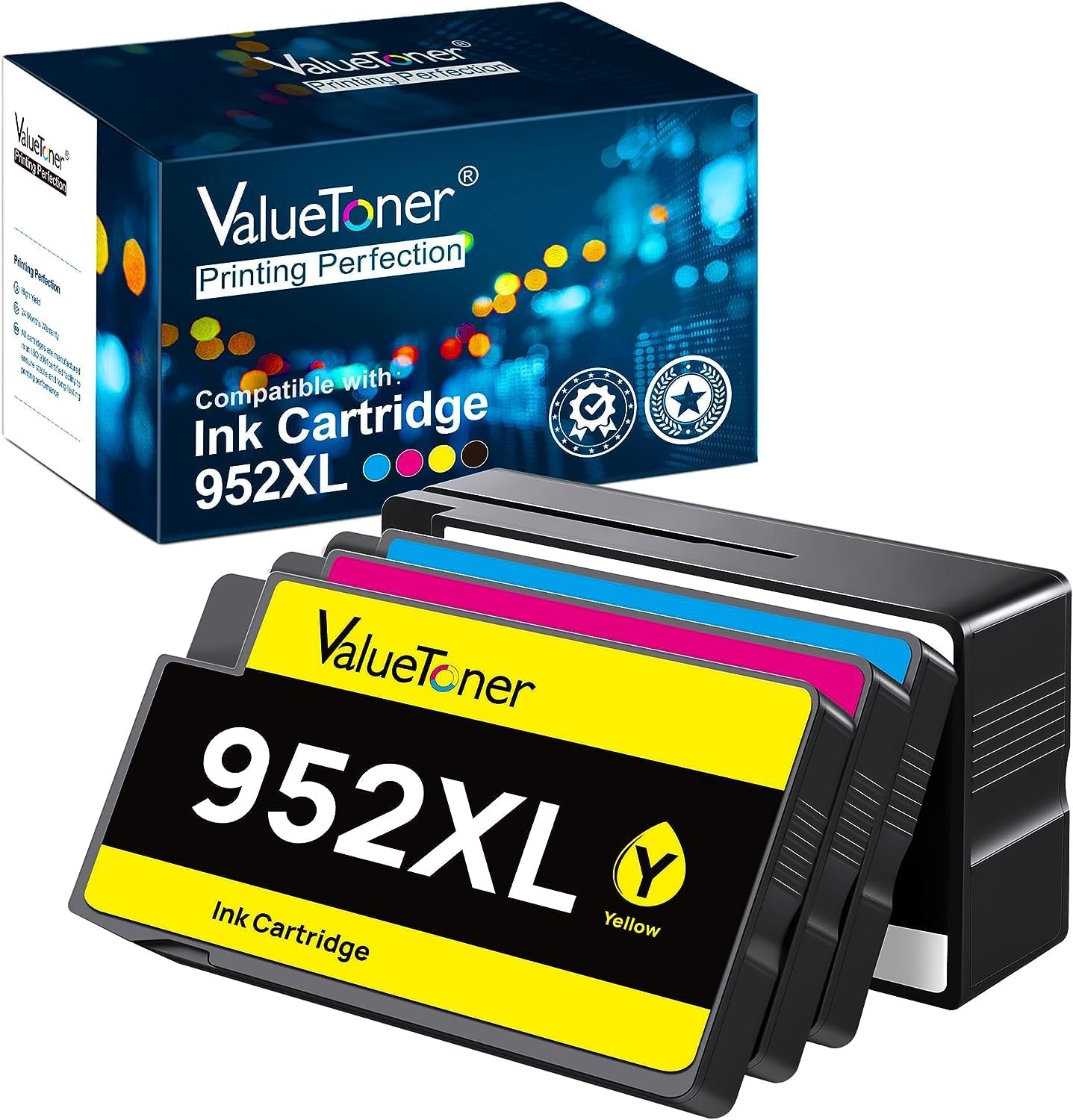 Valuetoner Remanufactured Ink Cartridges Replacement for HP 952XL Ink Cartridges...