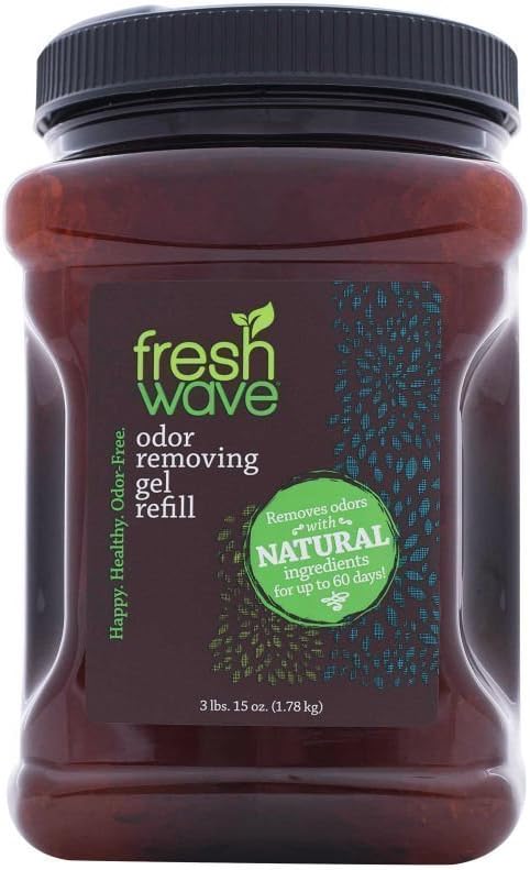 Fresh Wave Odor Removing Gel Refill, 63 oz.- Safer Odor Absorbers for Home, Natu...