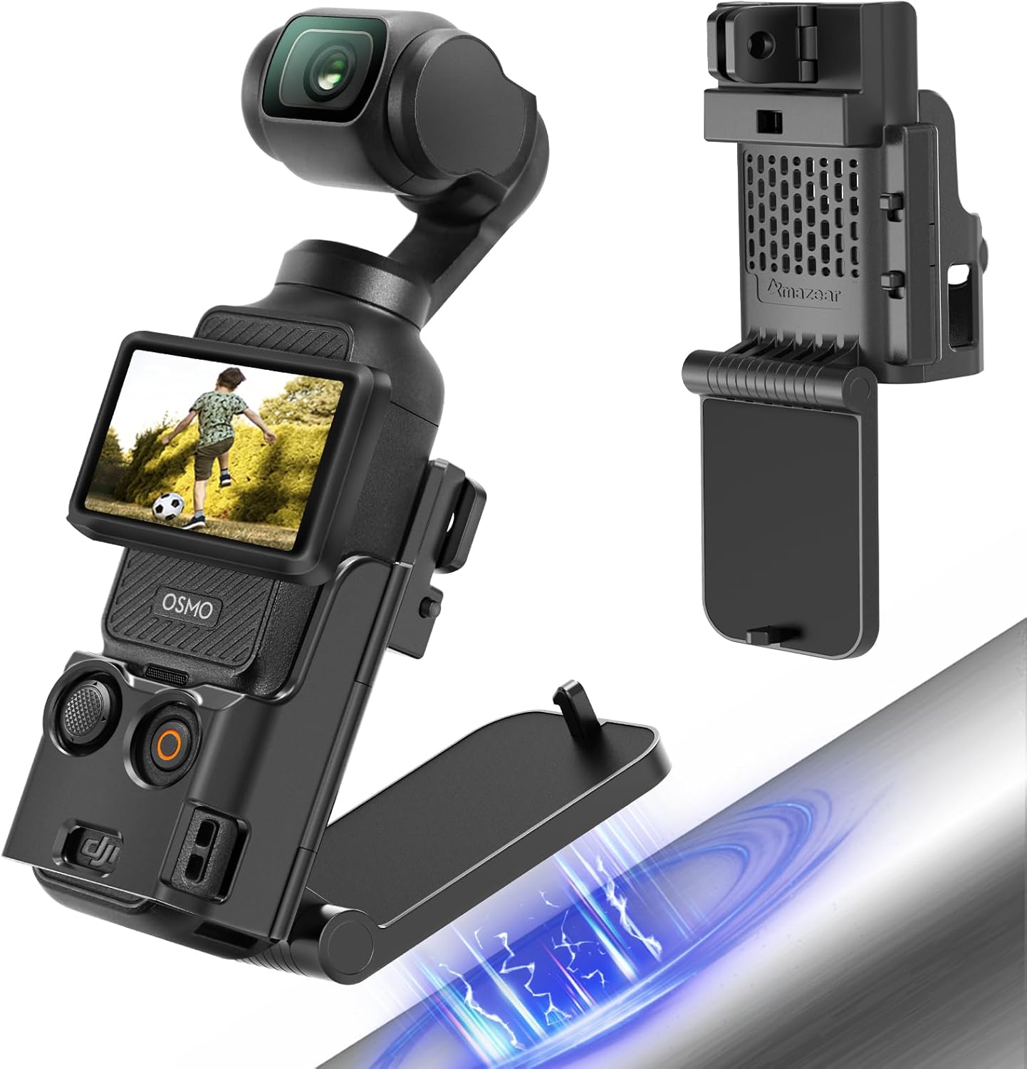 Magnetic Mount Stand Compatible with DJI Osmo Pocket 3, Upgraded Pocket3 Accesso...