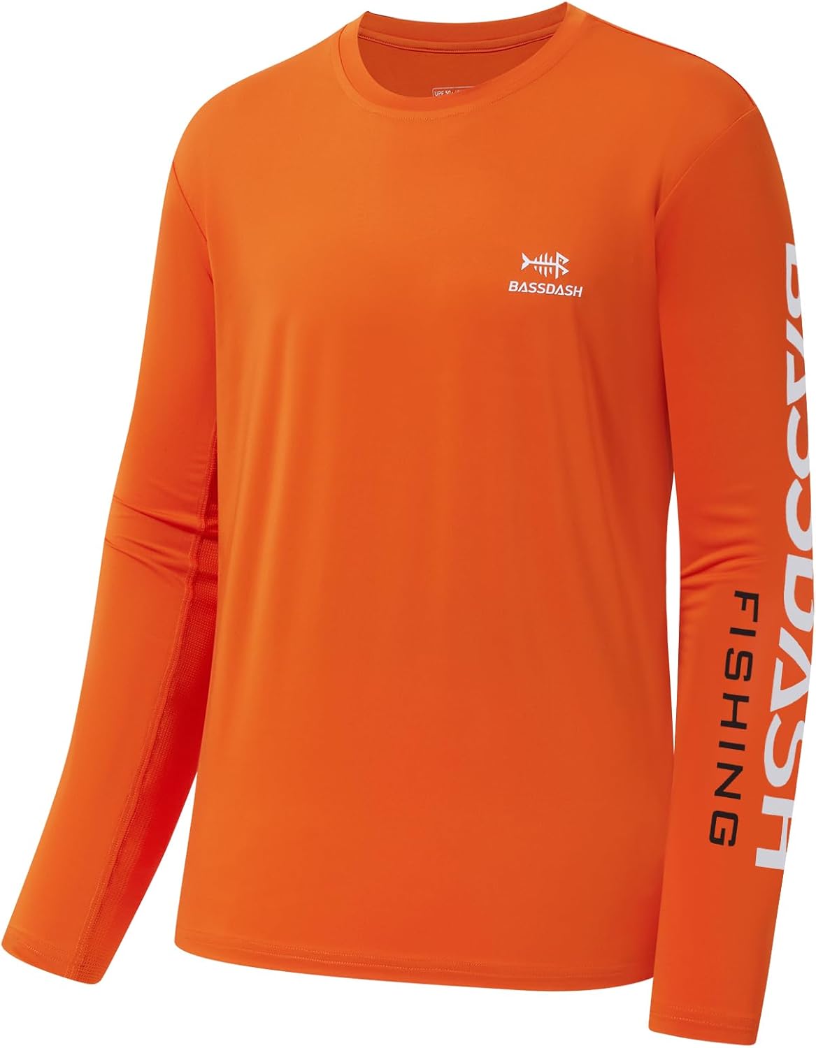 BASSDASH Fishing T Shirts for Men UV Sun Protection UPF 50+ Long Sleeve Tee T-Sh...