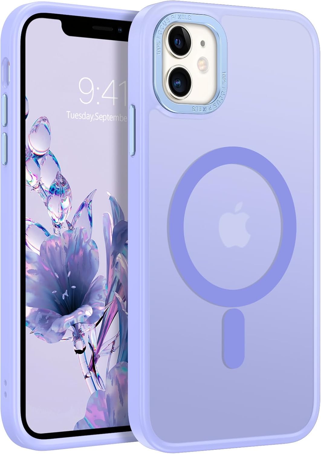 BENTOBEN iPhone 11 Magnetic Case, Translucent Matte Slim Shockproof Anti-Fingerp...