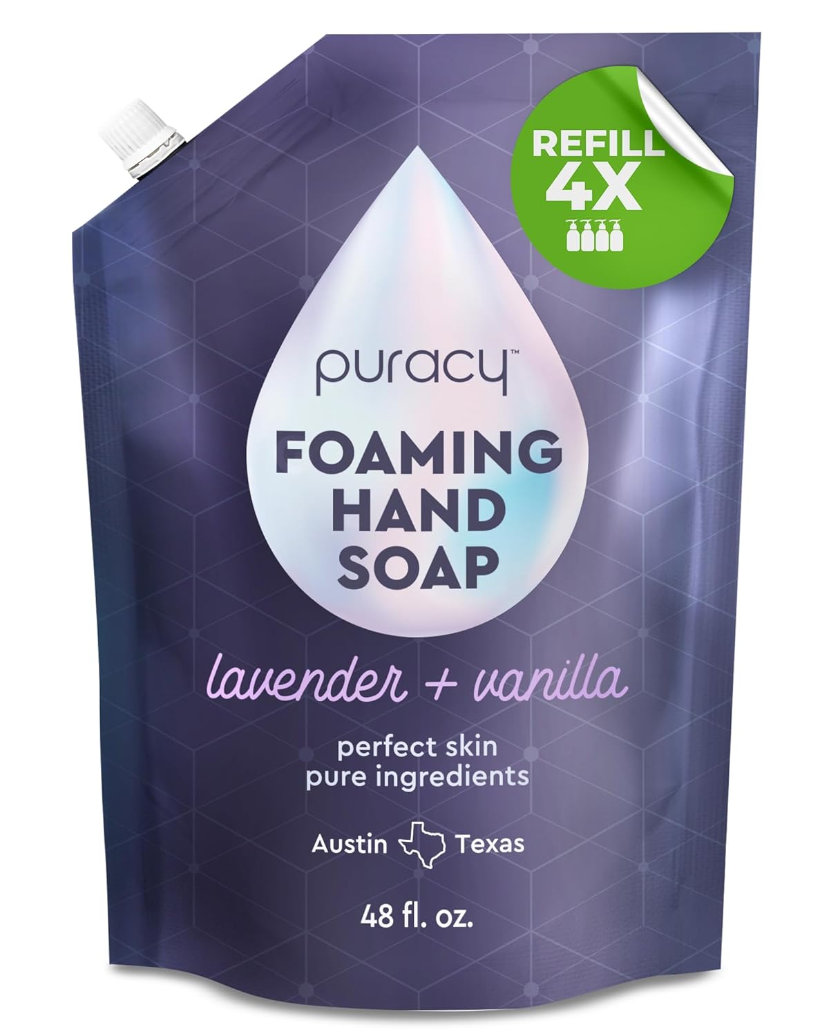 Puracy Foaming Hand Soap Refill - Plant-Powered Natural Hand Soap As Seen on Tik...