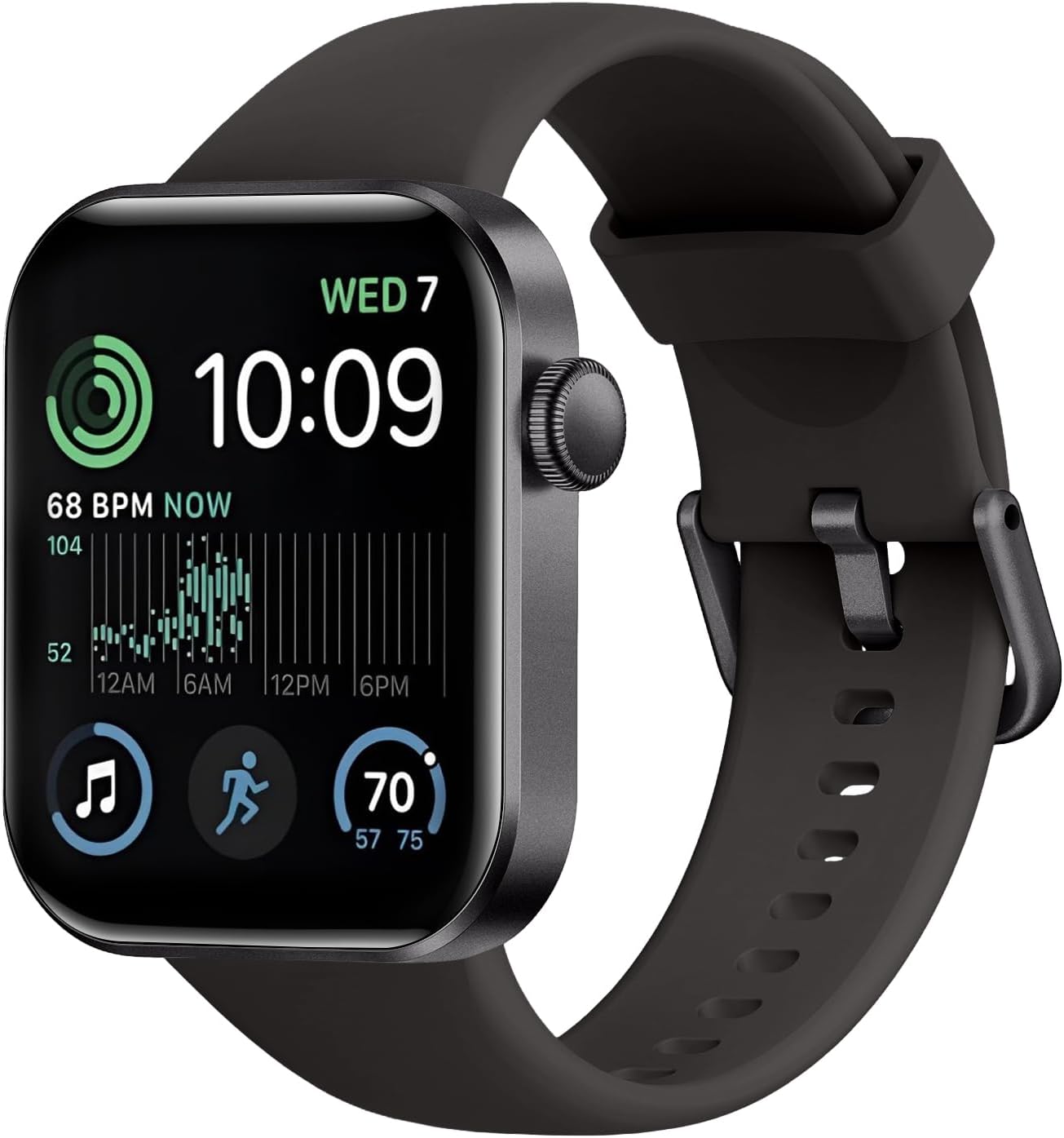 Smart Watch for Women Men Answer/Make Call,1.85"HD Screen Fitness tracker with S...