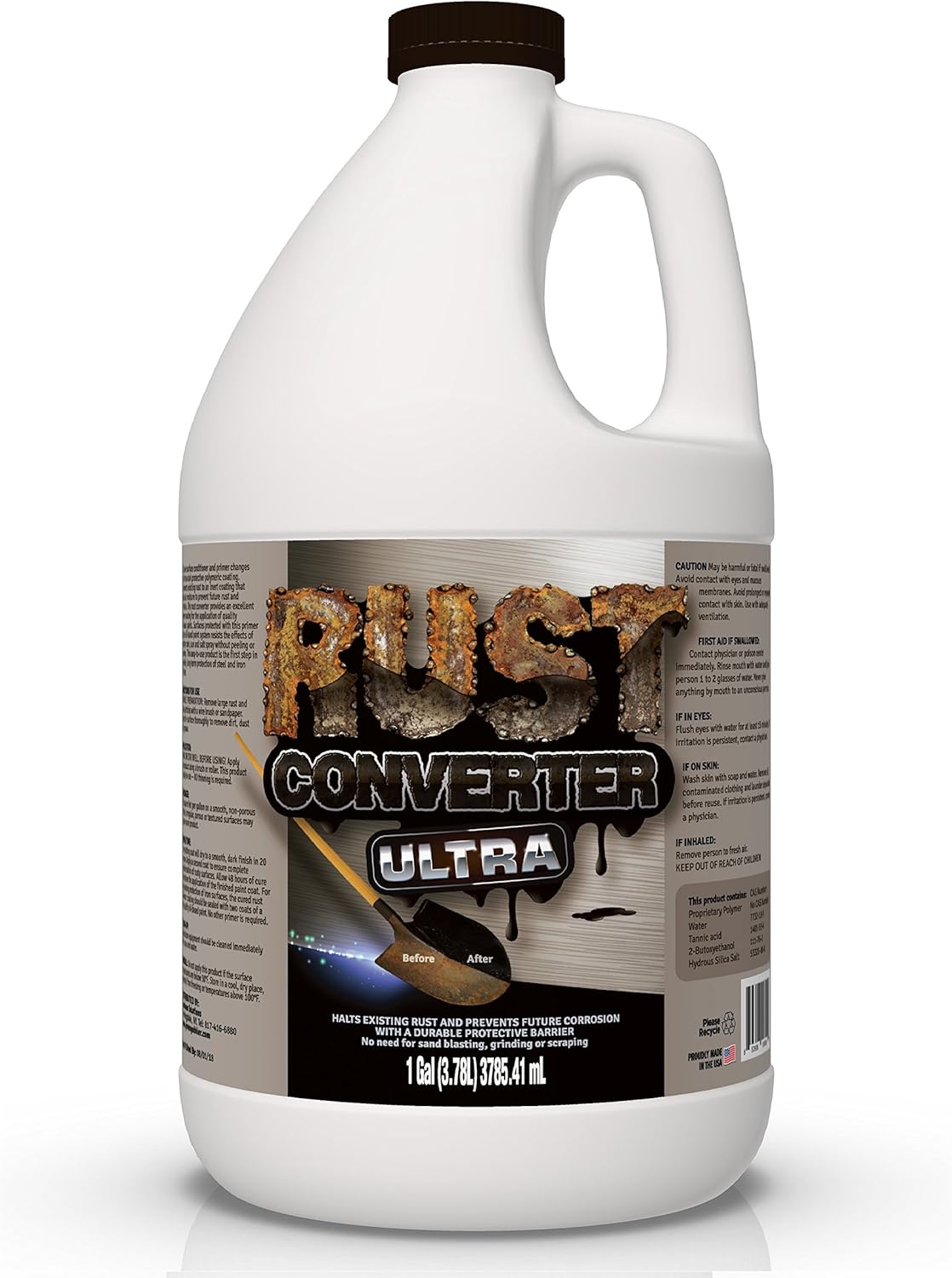 FDC Rust Converter Ultra, Highly Effective Professional Grade Rust Repair Spray...