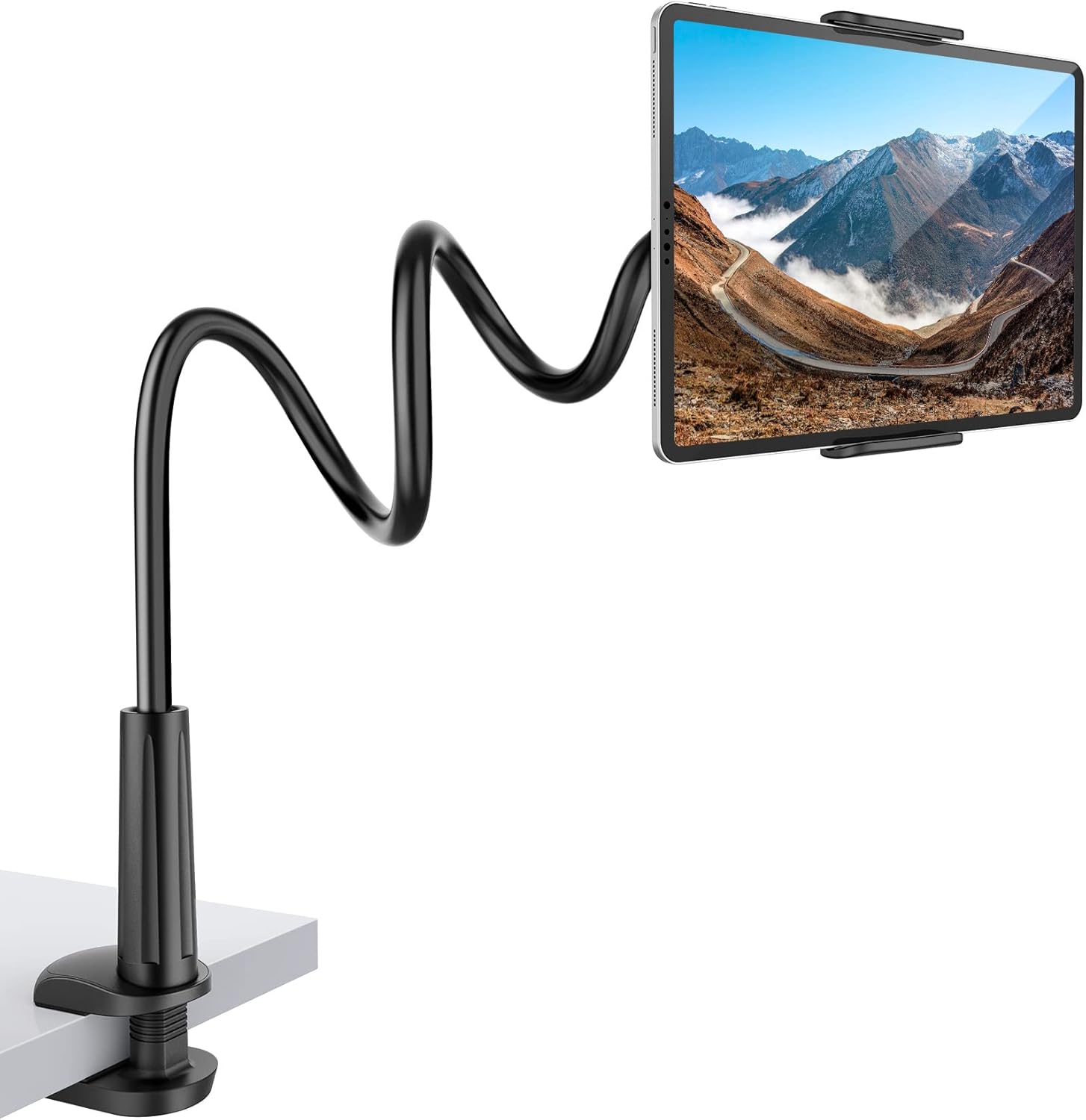 Rupoku Gooseneck Tablet Holder Phone Stand, Flexible Tablet Stand, 360 Adjustabl...