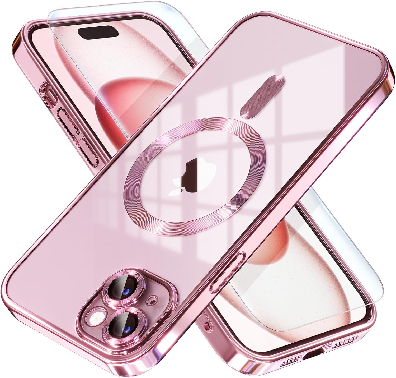 Misea Magnetic for iPhone 15 Case Compatible with MagSafe [Never Yellowing] [Mil...