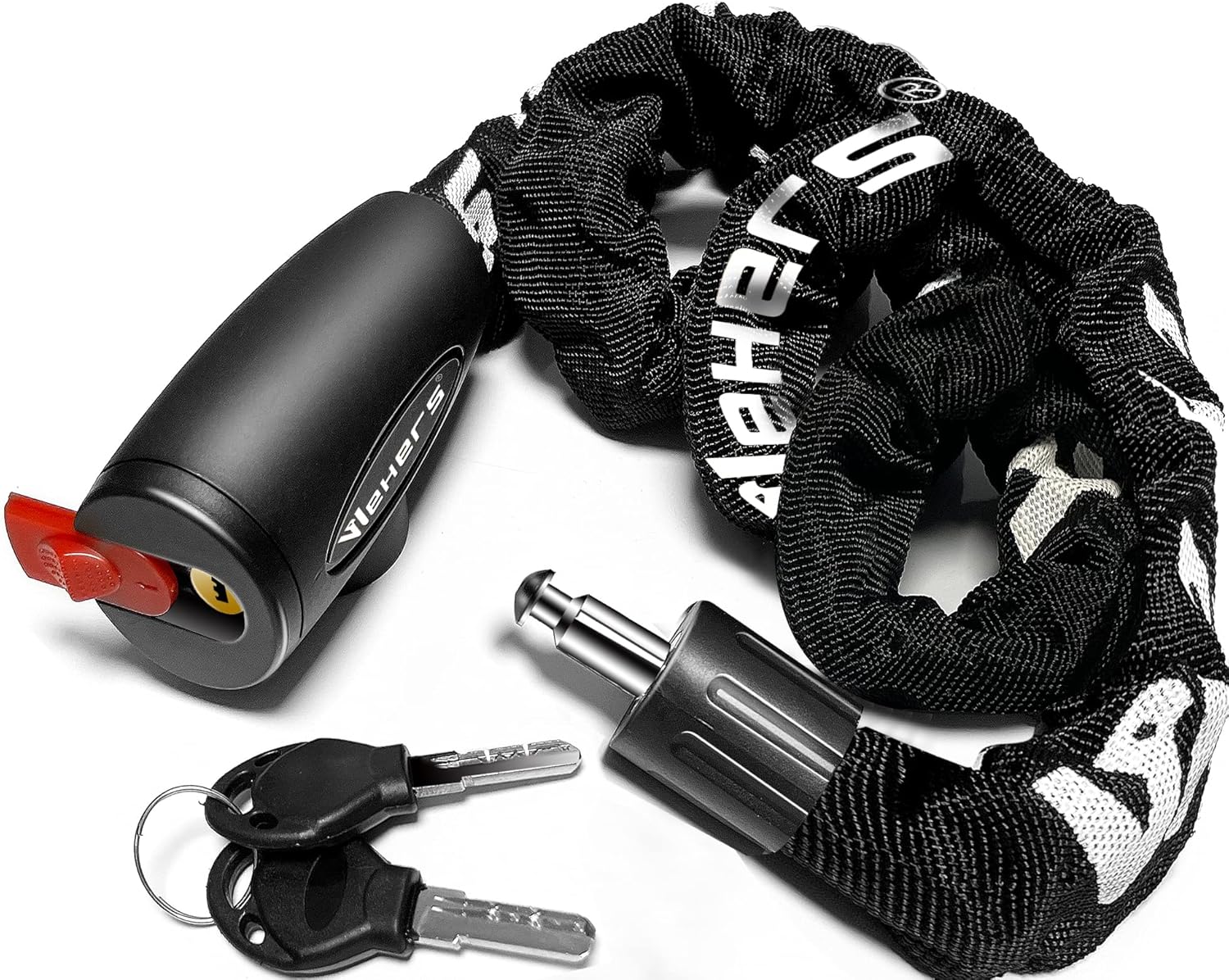 Bike Lock, Bicycle Lock Thick Heavy Duty Anti-Theft Bike Chain Lock High Securit...