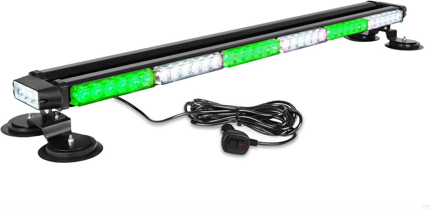 ASPL 38.5" 78 LED Strobe Light Bar Double Side Flashing High Intensity Emergency...