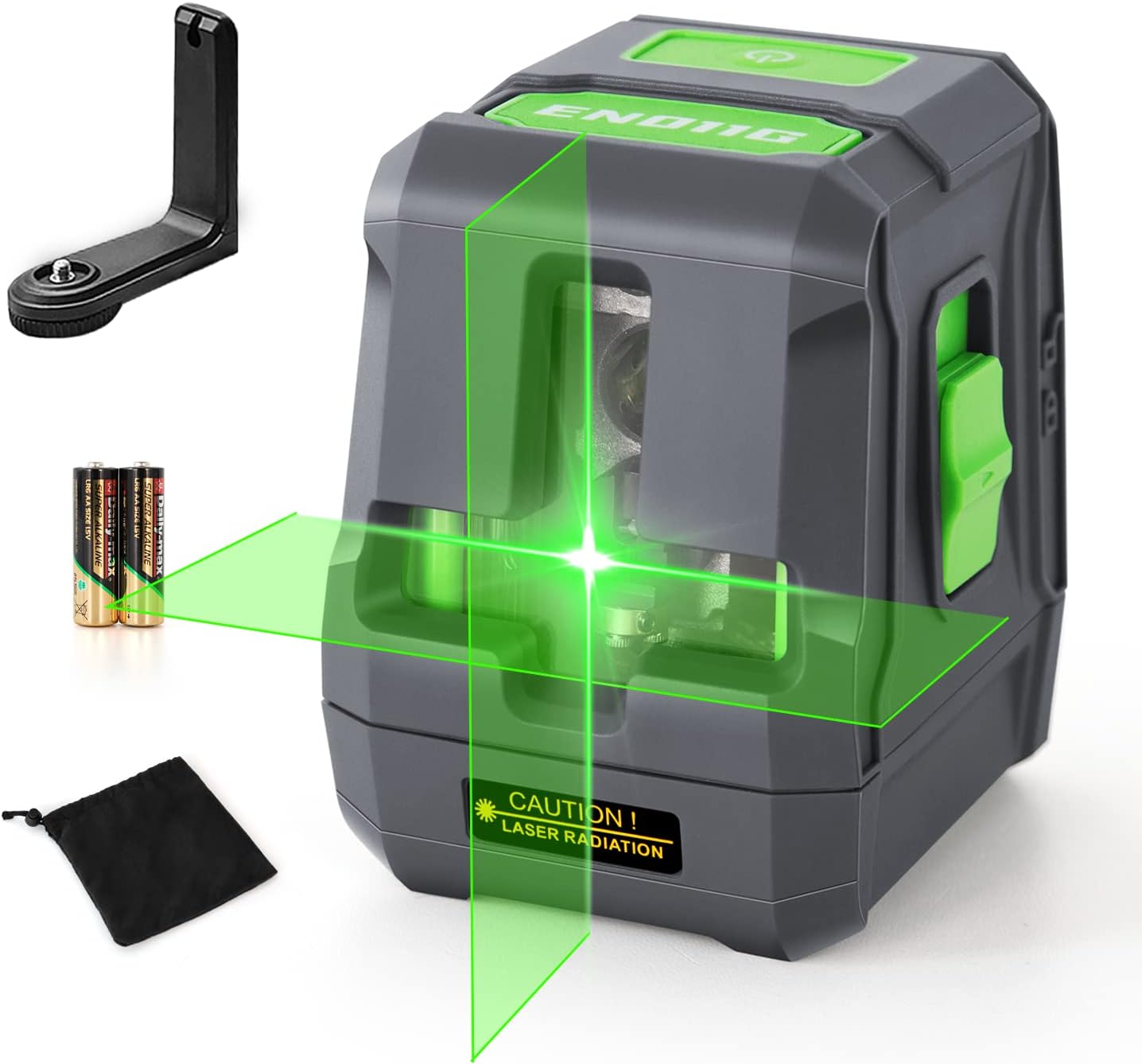 Enventor Laser Level, 25M/82ft Green Beam Cross Line Laser Level, Laser Levels S...