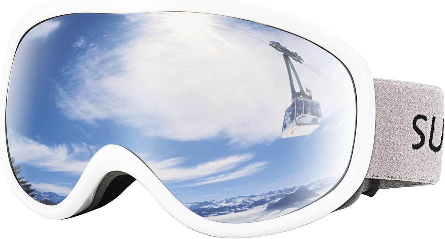Supertrip Ski Goggles Womens Mens, Anti-fog Anti-glare Skiing Snowboard goggles...