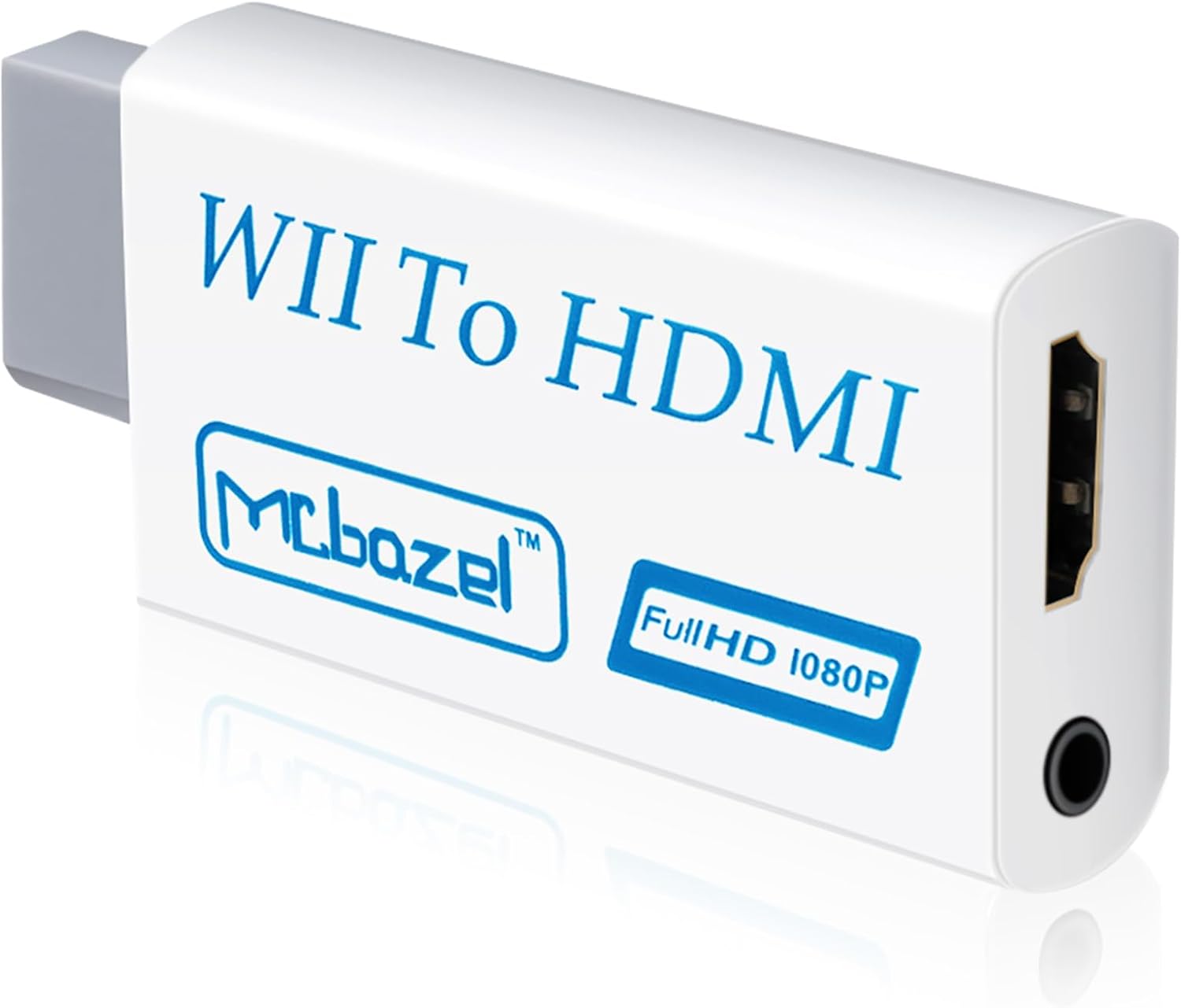 Mcbazel Wii to HDMI Adapter, Wii HDMI Converter, Full HD 1080P Video Adapter Con...
