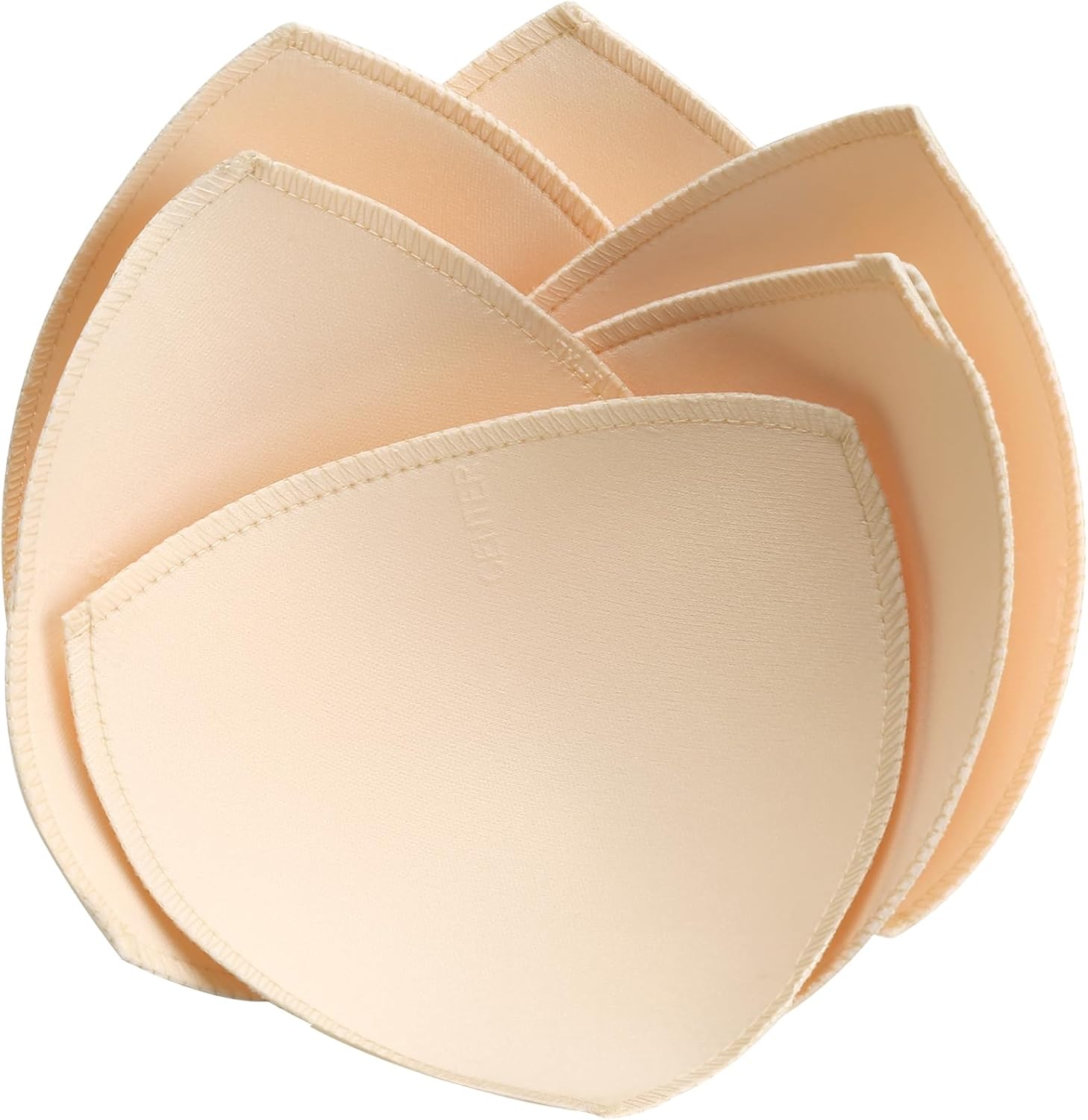 3 Pairs Bra Pads Inserts,Sewn Push Up for Sports Bra Cup,Removable Bra Inserts E...