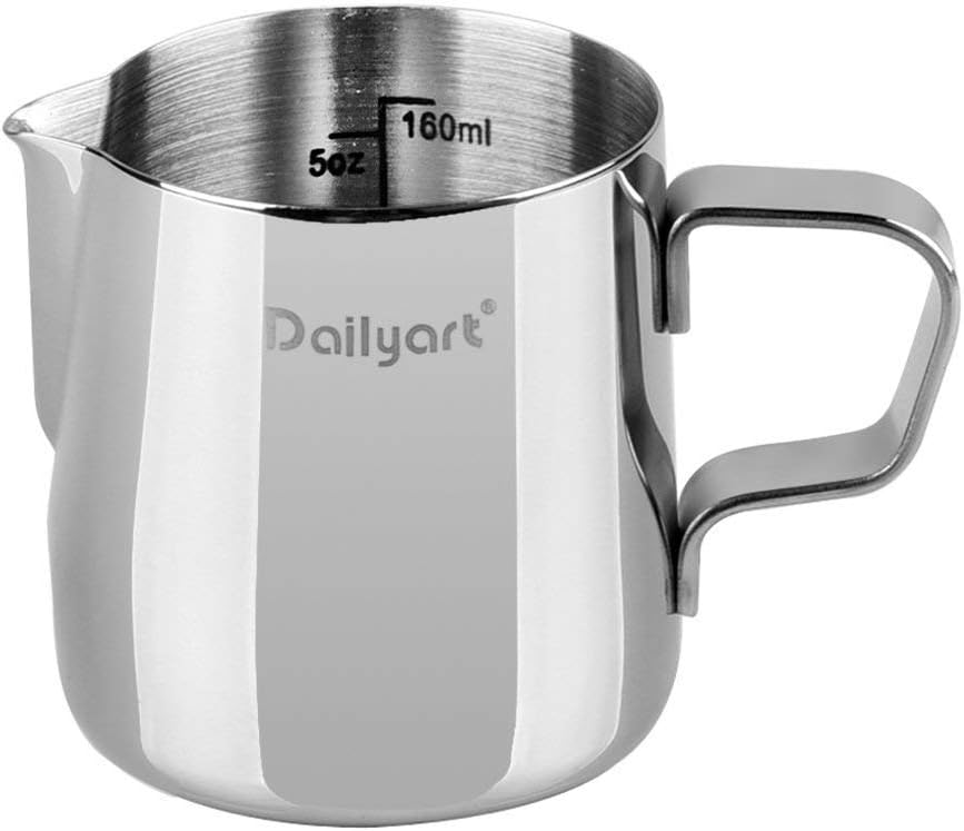 Dailyart Small Milk Jugs 200ml/350ml/600ml/900ml (6.5oz/12oz/20oz/32oz) Milk Jug...