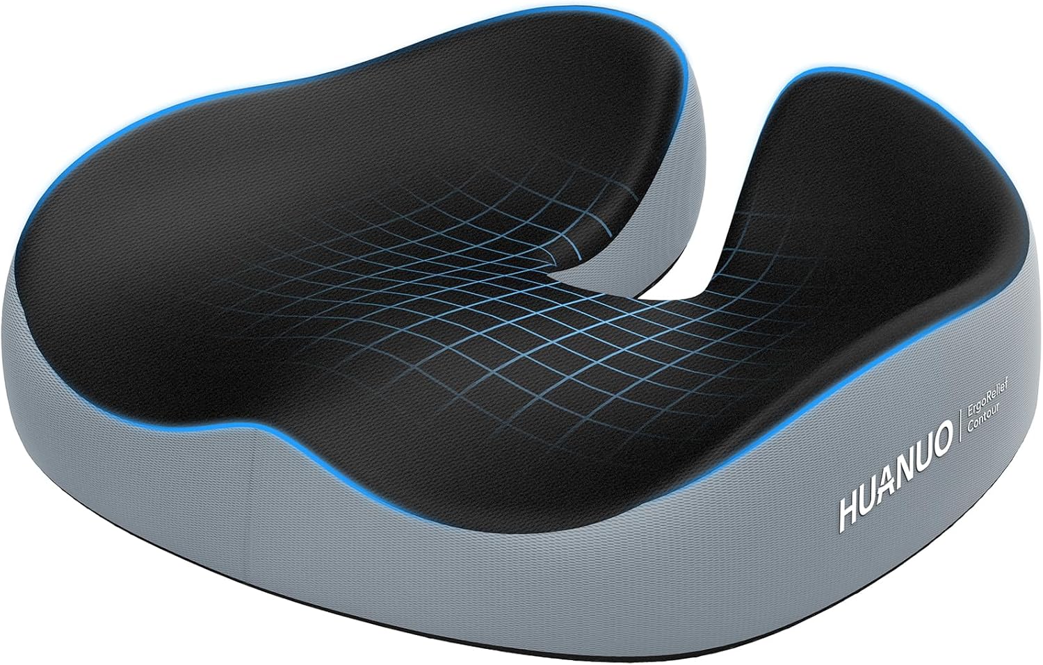 HUANUO Ergonomic Seat Cushion for Office Chairs, Pressure Relief Seat Cushion fo...