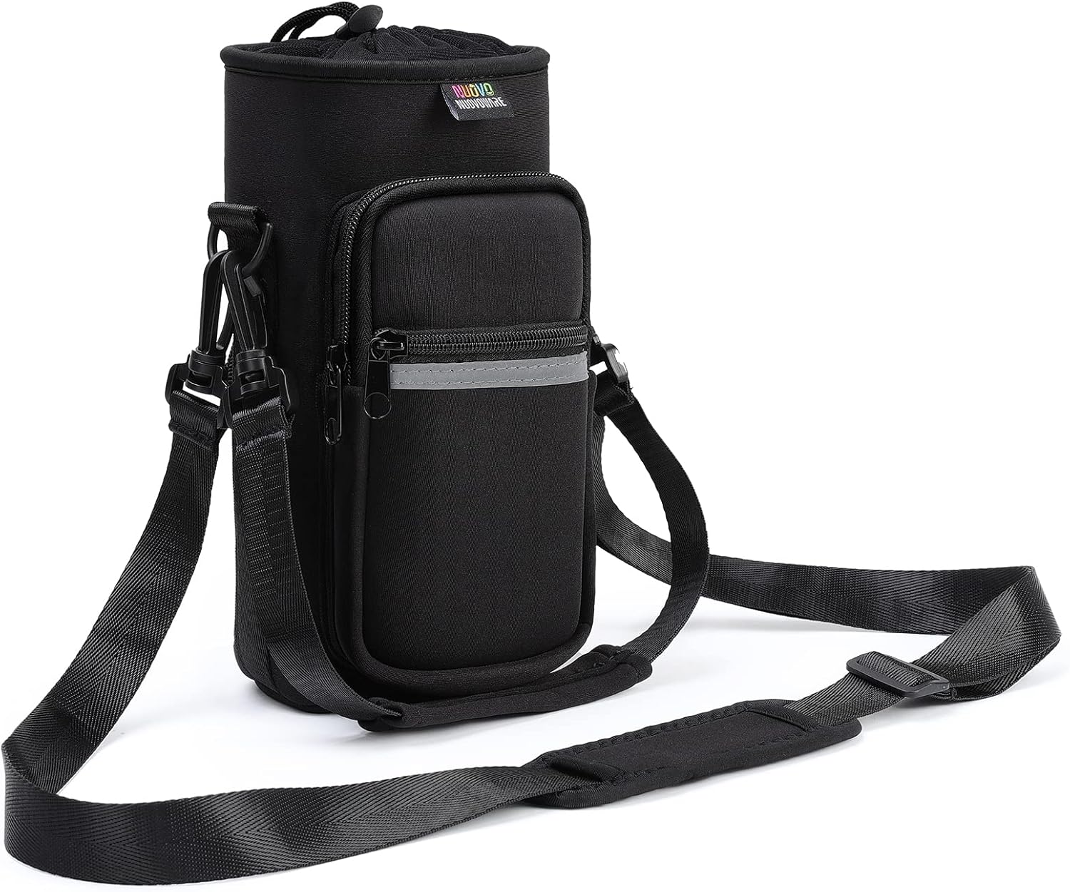 Nuovoware Water Bottle Carrier Bag, 25oz/32oz Bottle Pouch Holder, Adjustable Sh...