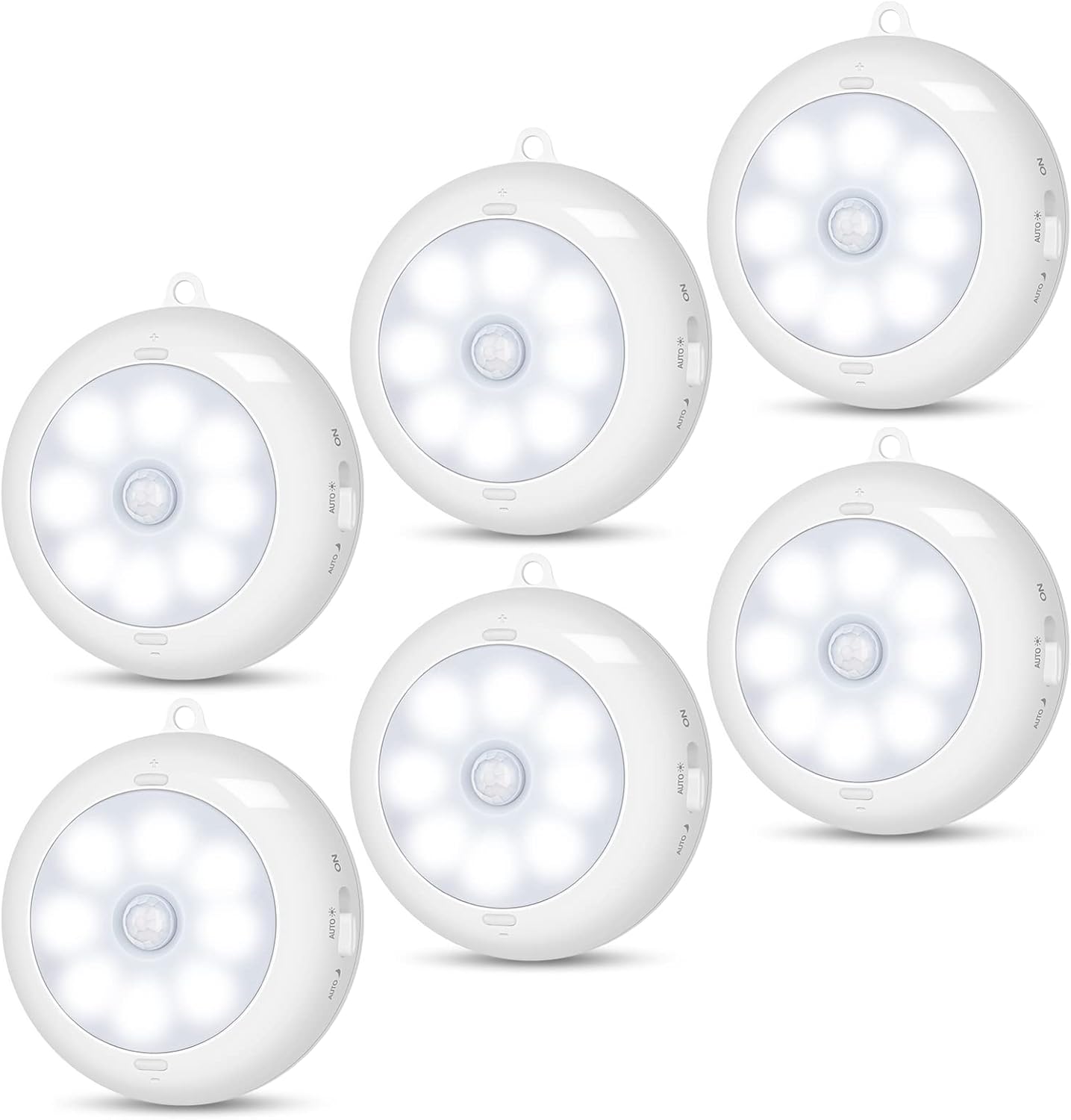 BLS-86 AA Battery Powered Lights, Motion Sensor Light Indoor, Under Cabinet Ligh...