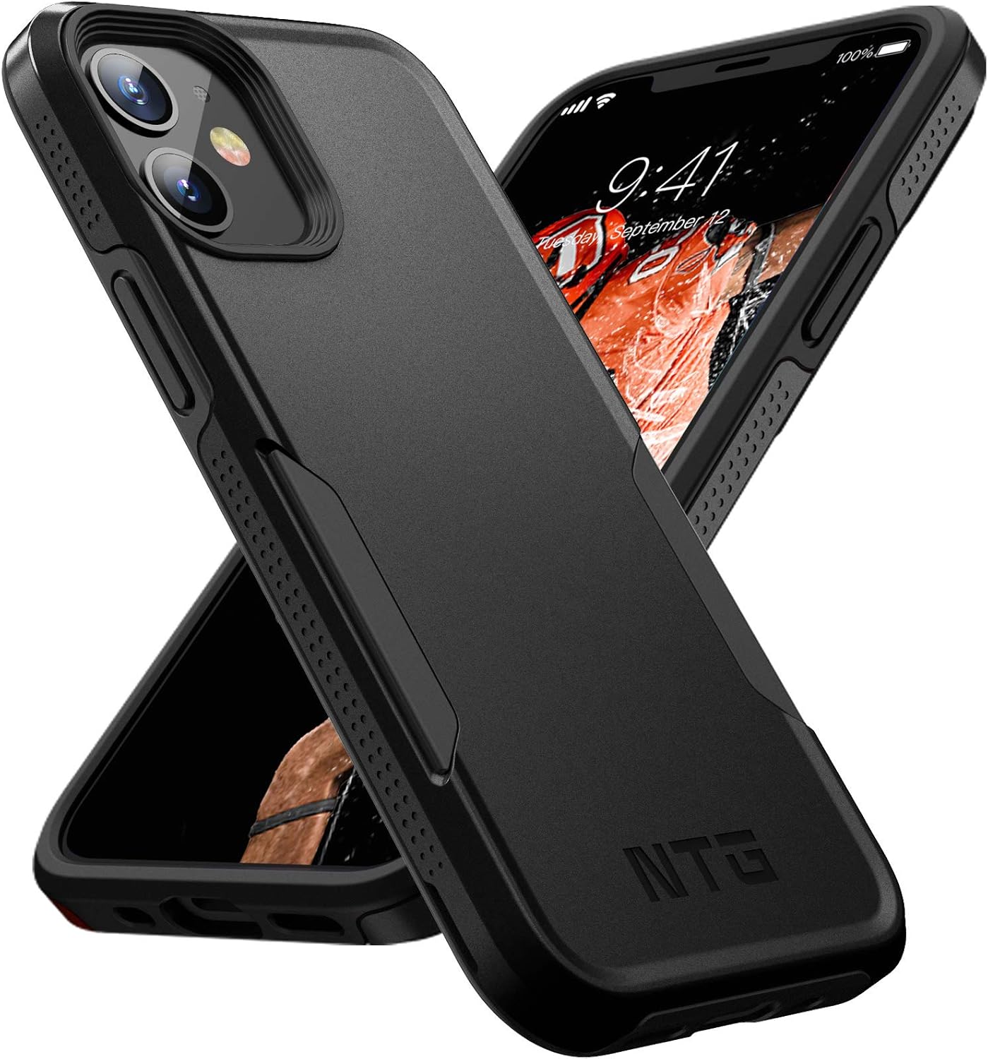 NTG Designed for iPhone 11 Case, Heavy-Duty Tough Rugged Lightweight Slim Shockp...