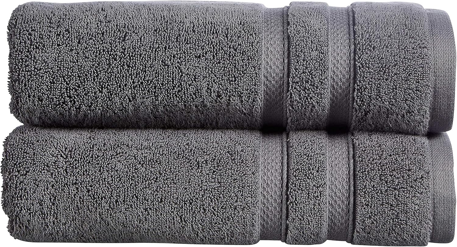 Christy Chroma Bath Sheets | Set of 2 | Highly Absorbent Heavyweight 675GSM | Bo...