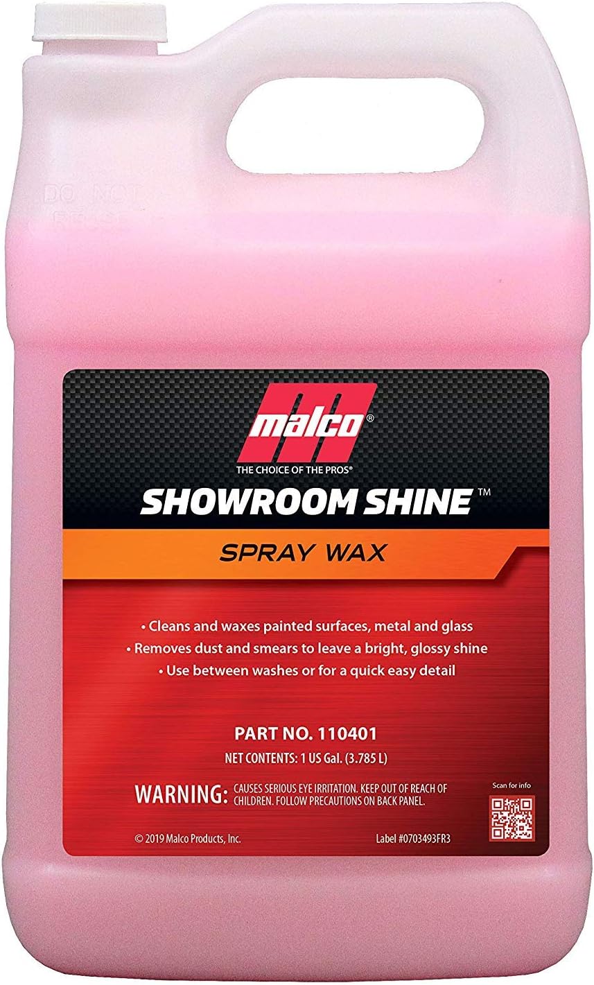 Malco Showroom Shine Spray Car Wax – Best Car Wax Spray for Professional Finish/...