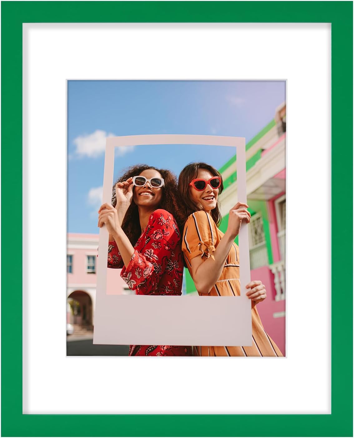 Vittanly 11x14 Picture Frame, Display Pictures 8x10 with Mat or 11x14 without Ma...