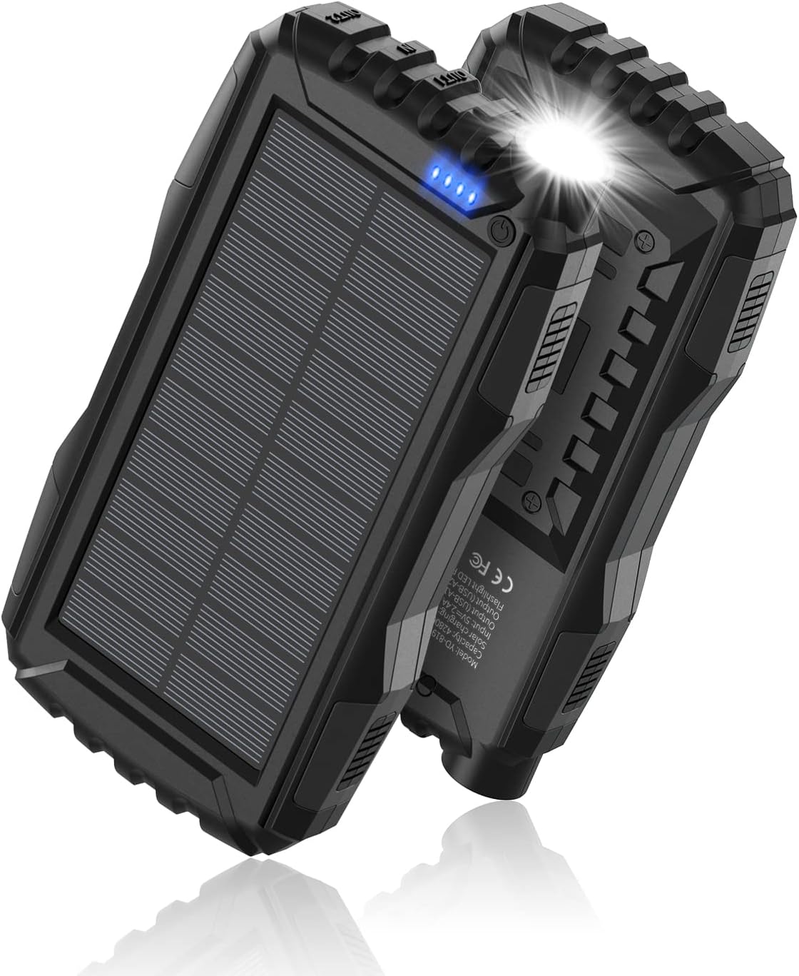 Solar Charger, Power Bank, 42800mAh Portable Charger Power Bank External Battery...