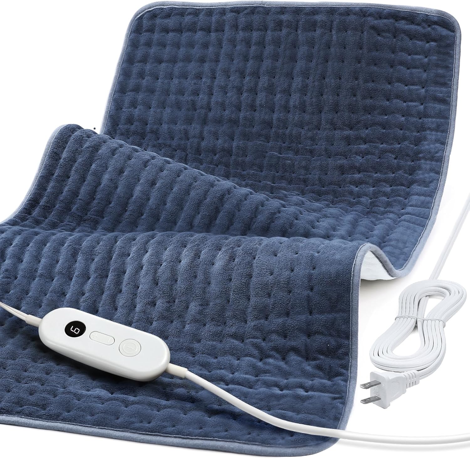 Heating Pad for Back Pain Relief, 17" X 33" XXX-Large Heating Pads for Cramps,El...