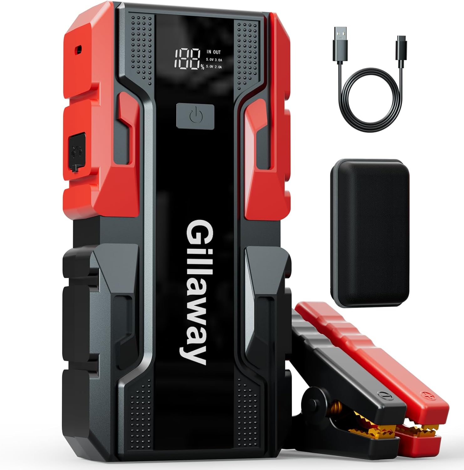 001B 3000A Car Jump Starter Battery Pack (up to 9.0L Gas and 7.0L Diesel Engine)...