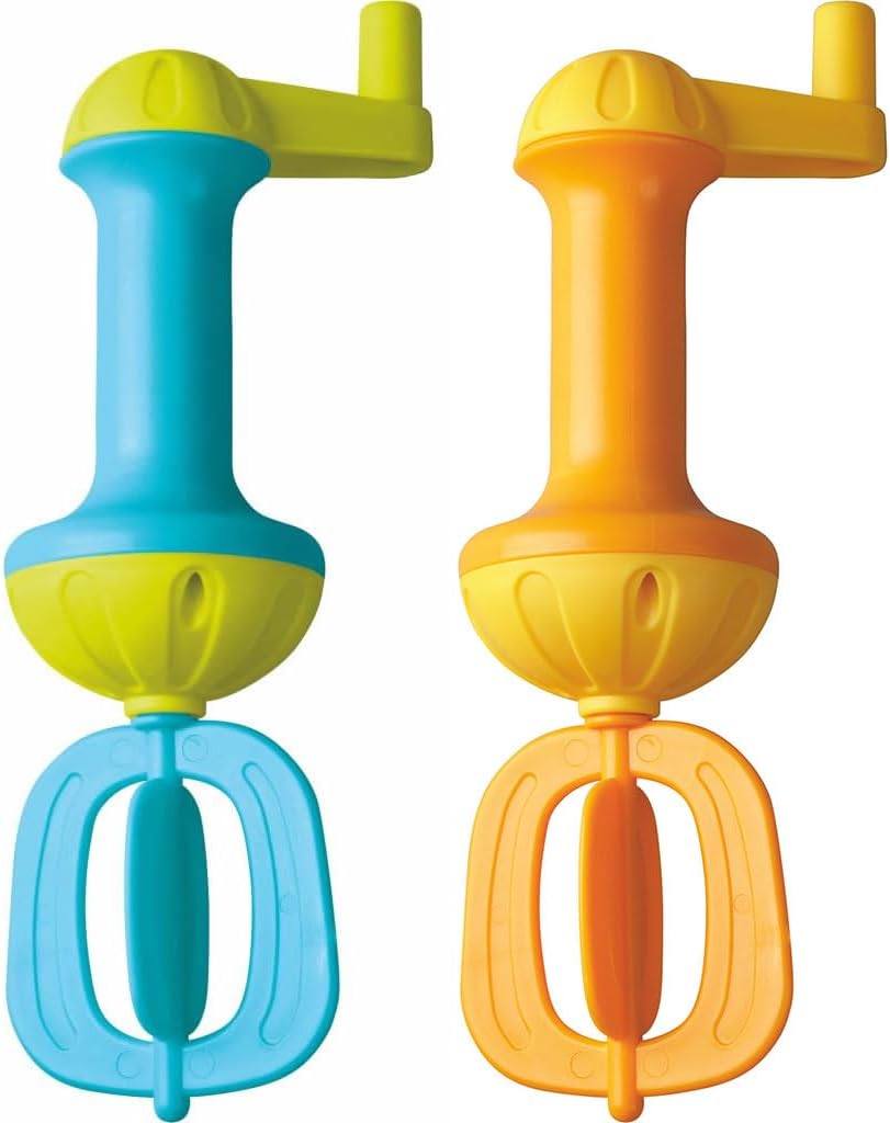 HABA Kids Bubble Bath Whisk 2 Pack - Bath Toys for Sensory Play, Motor Skill Dev...