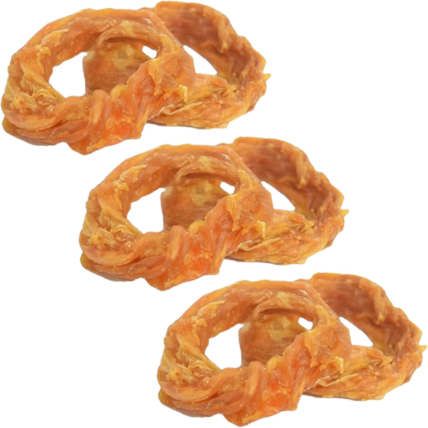 Ultra Chewy Turkey Tendon Rings for Dogs - Premium All-Natural Tendons, Hypoalle...
