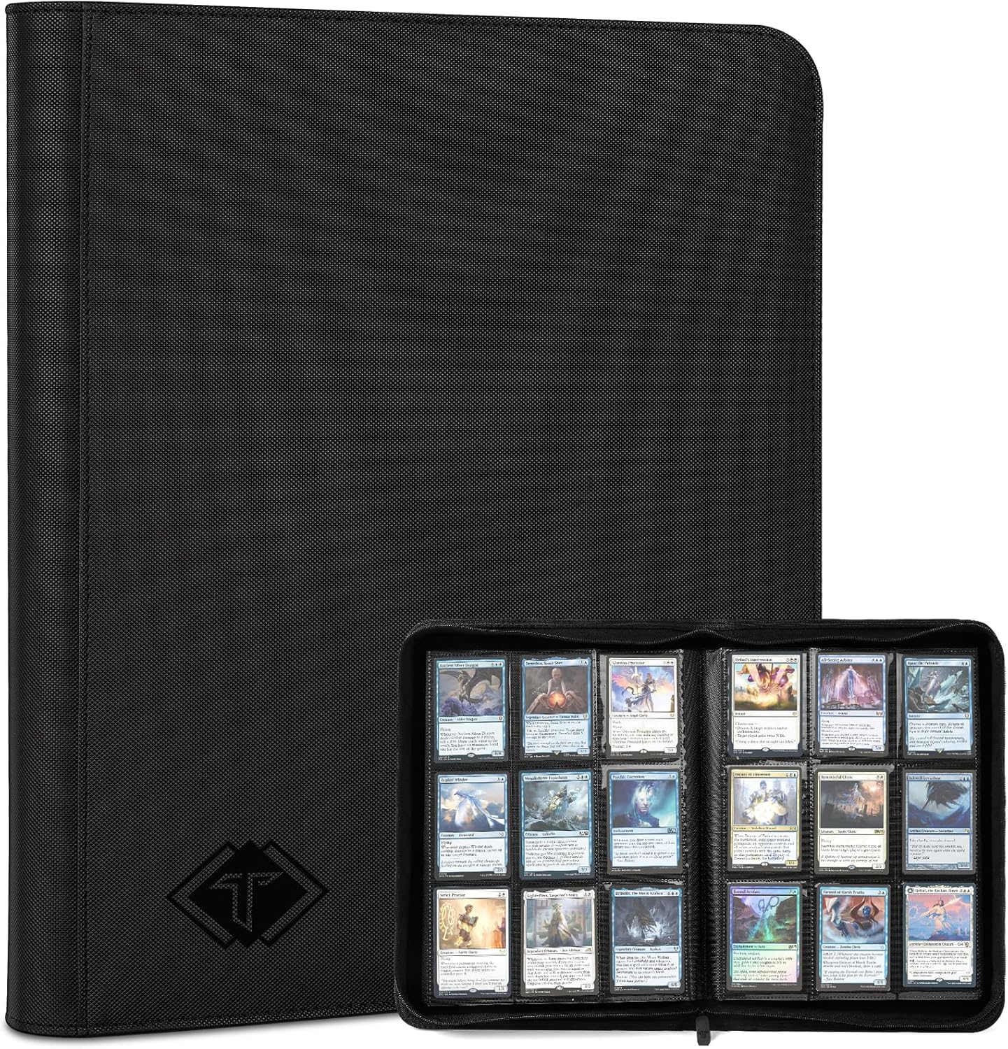 Trading Card Binder, Card Binder Album Folder Book Fit for MTG Baseball Football...