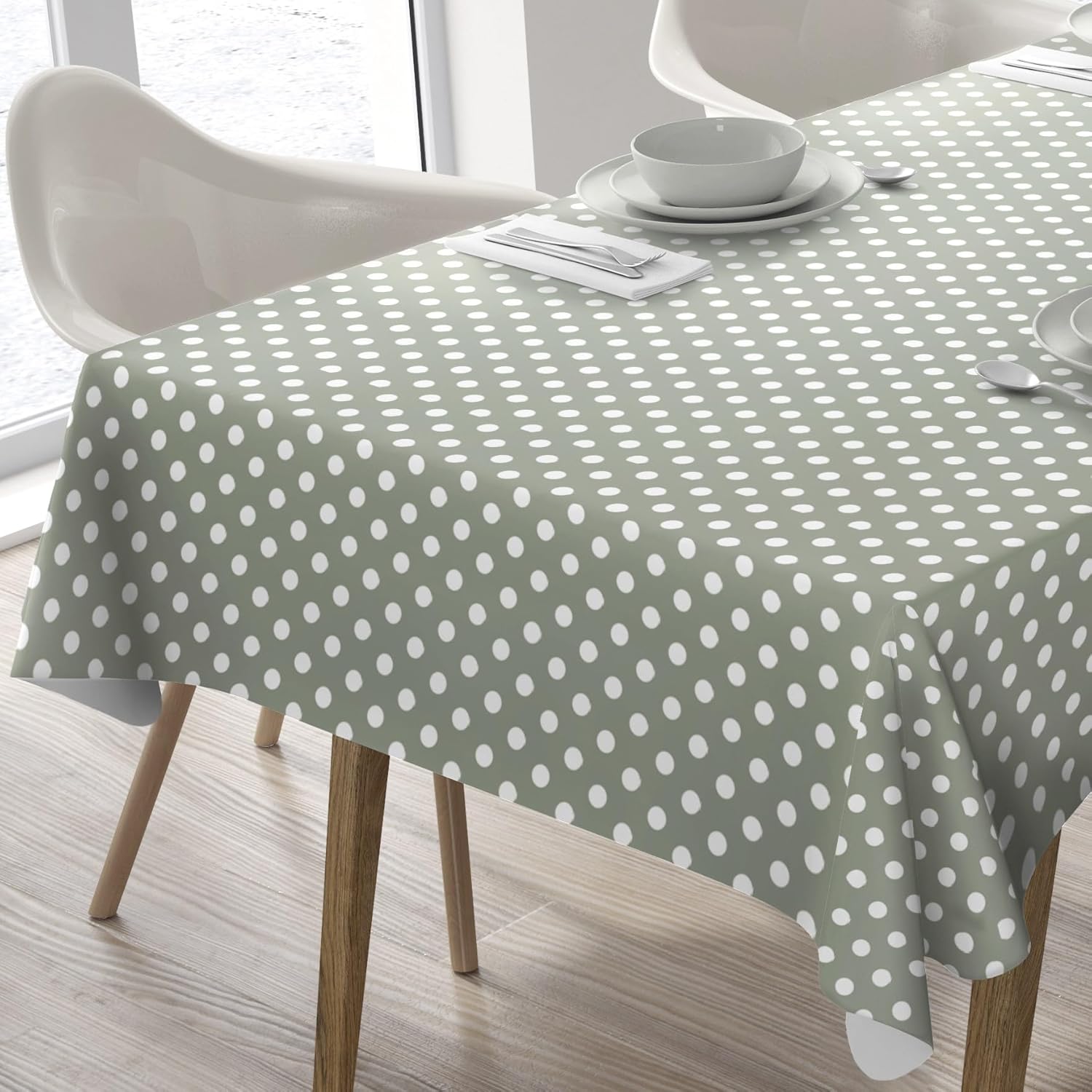 Home Direct Rectangular Oilcloth PVC Wipe Clean Tablecloth Table Cover 140cm x 1...