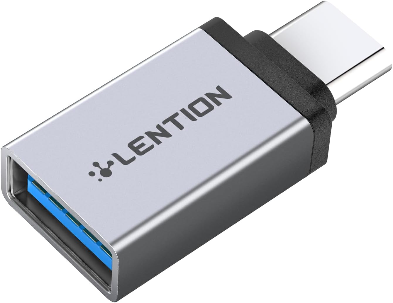 LENTION USB C to USB 3.0 Adapter, Type C Male to Type A Female Converter Compati...