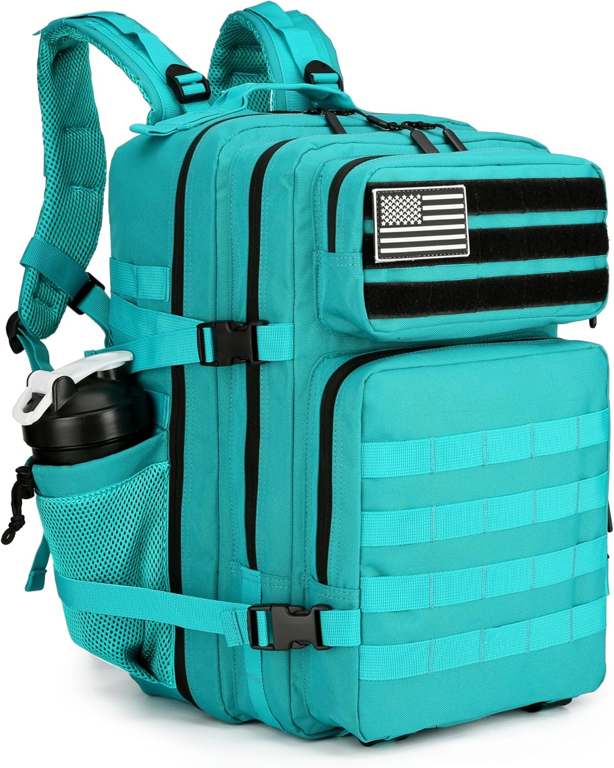 45L Tactical Assault Backpack 3 day assault pack with Molle Waterproof backpack...