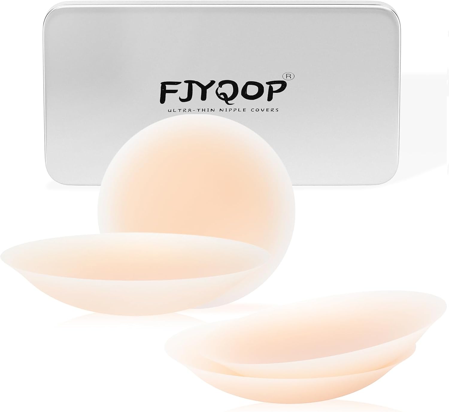 Cakes Nipple Covers 2 Pairs, Ultra-Thin Adhesive Seamless Nipple Pasties for Wom...