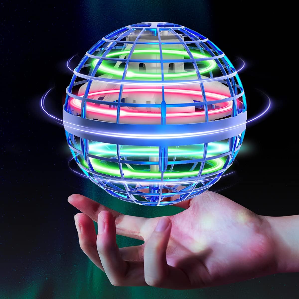 Tikduck Flying Orb Ball 2025 Toys Soaring Hover Boomerang Spinner Hand Controlle...