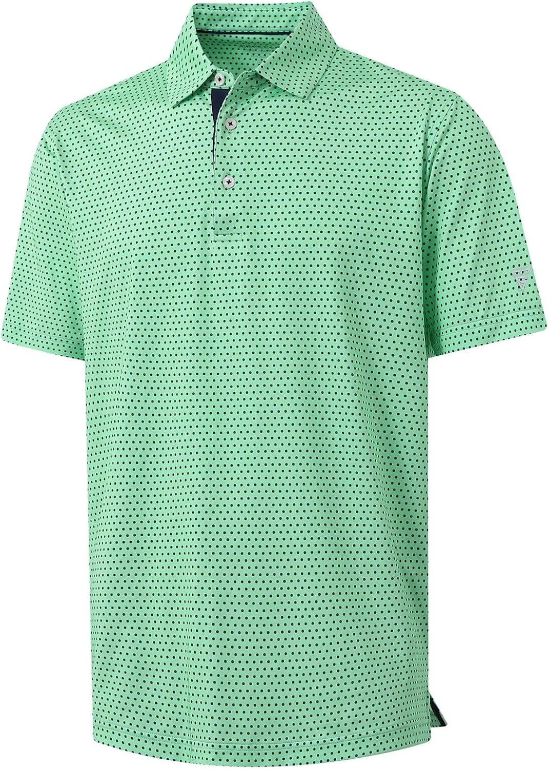 M MAELREG Mens Golf Shirt Short Sleeve Dry Fit Pri...