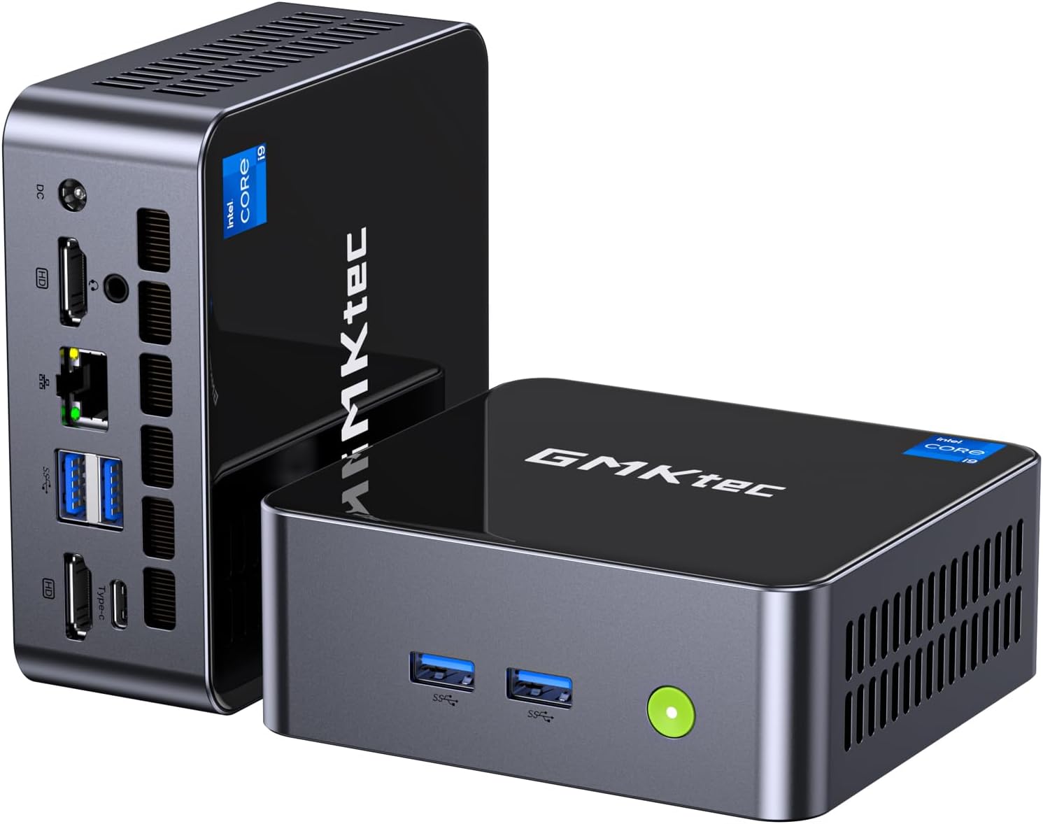 GMKtec M3 Plus Mini PC with Intel Core i9 12900HK(14C/20T 5.0 GHz), 32GB DDR4 RA...