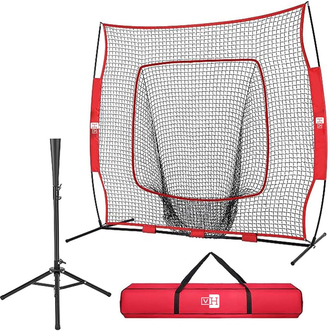 VIVOHOME 7 x 7 Feet Baseball Backstop Net, Softbal...