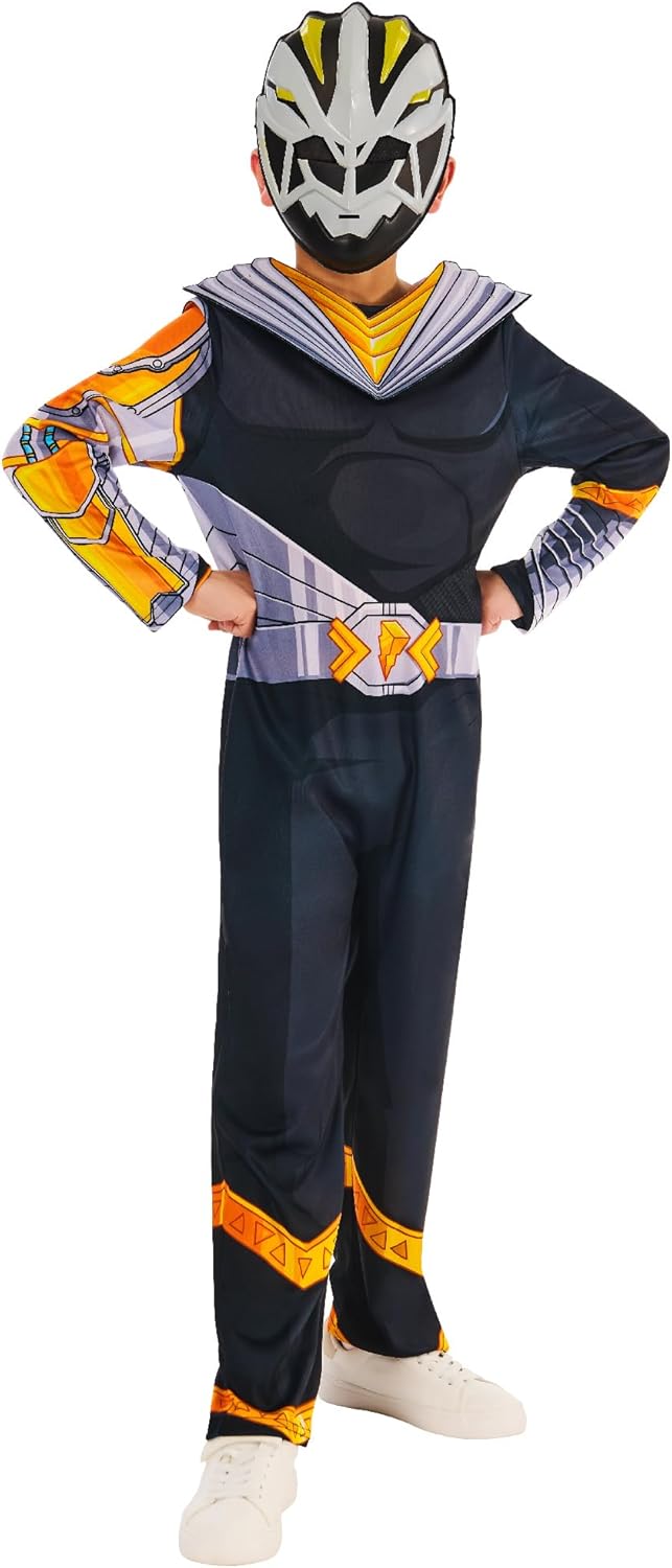 Rubie's Official Power Rangers Cosmic Fury Black Ranger Costume, Childrens Fancy...