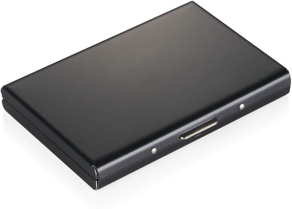 Vicloon Metal Card Holder Wallet,Ultra Thin Stainless Steel Metal Wallets RFID B...