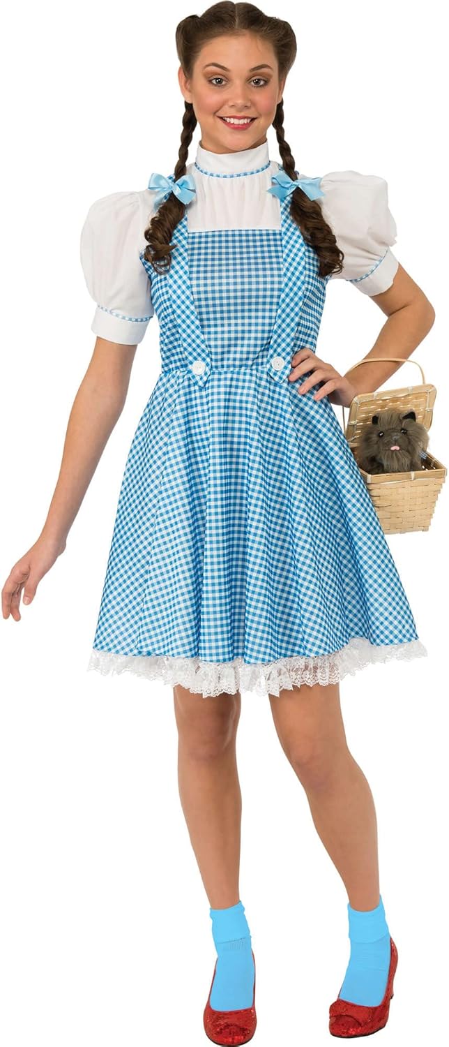 Rubie's Official The Wizard of Oz Dorothy Ladies Fancy Dress Costume Teen